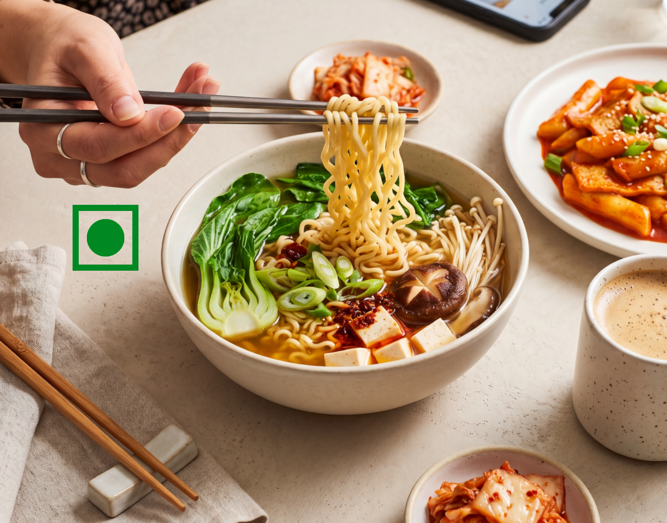 Food that carries culture across borders.