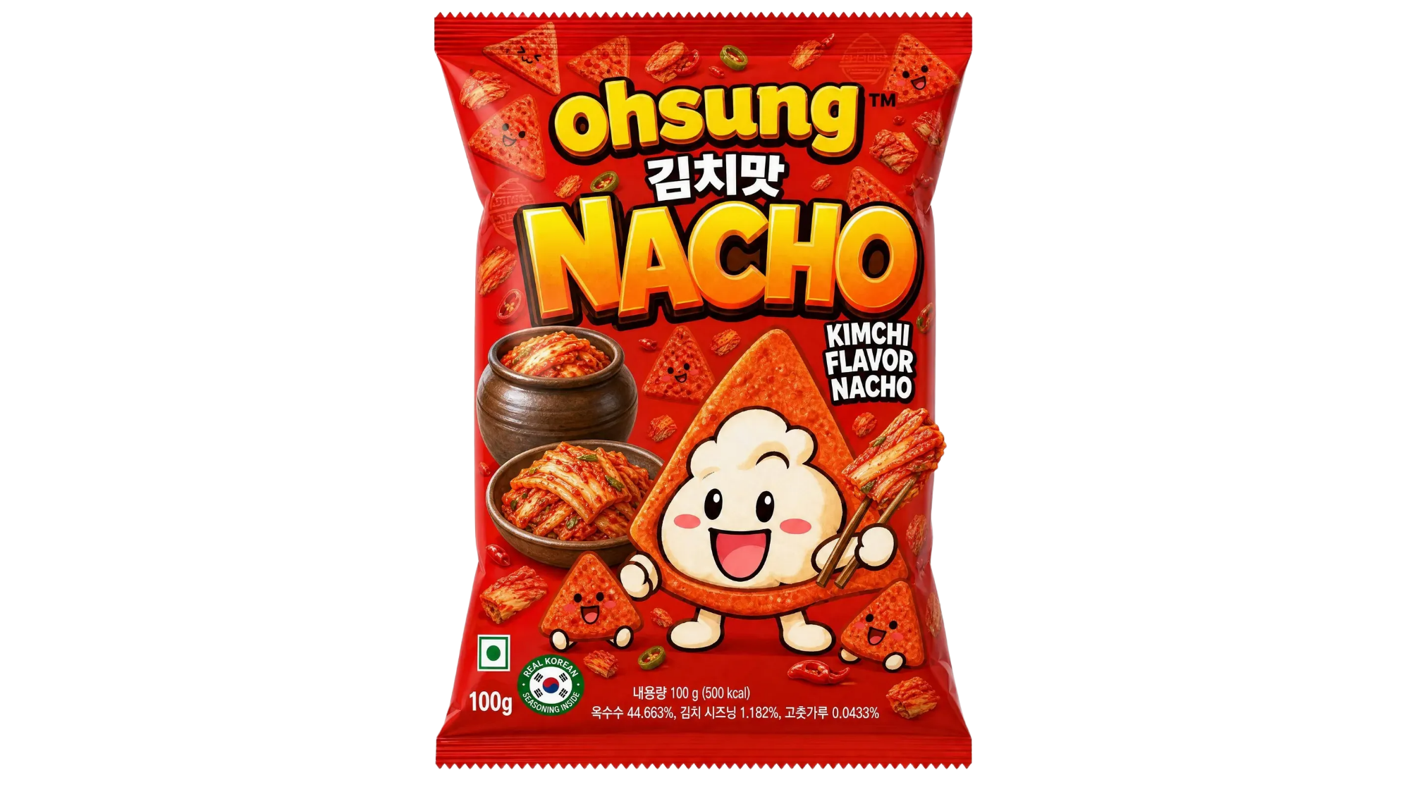 OHSUNG Kimchi Flavor Nacho