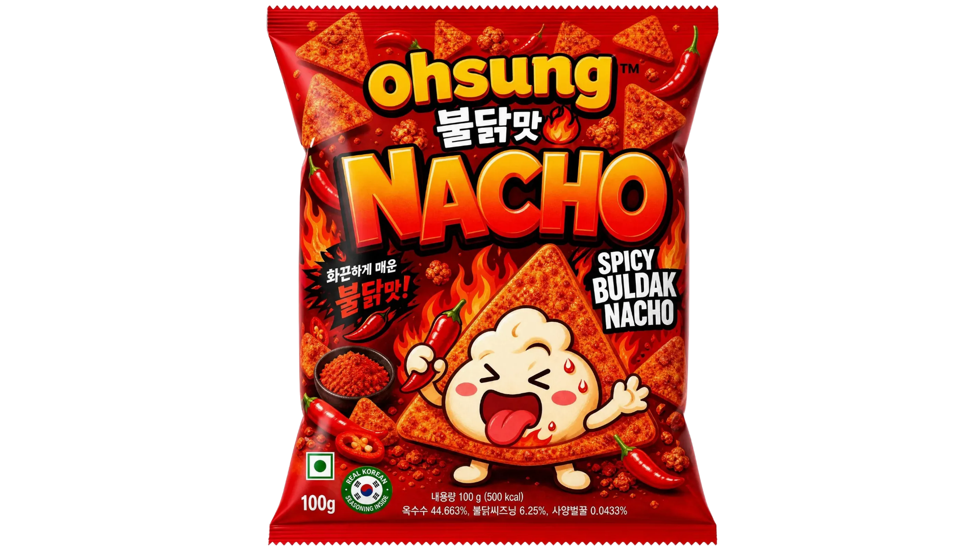 OHSUNG Fire Chicken Flavor Nacho