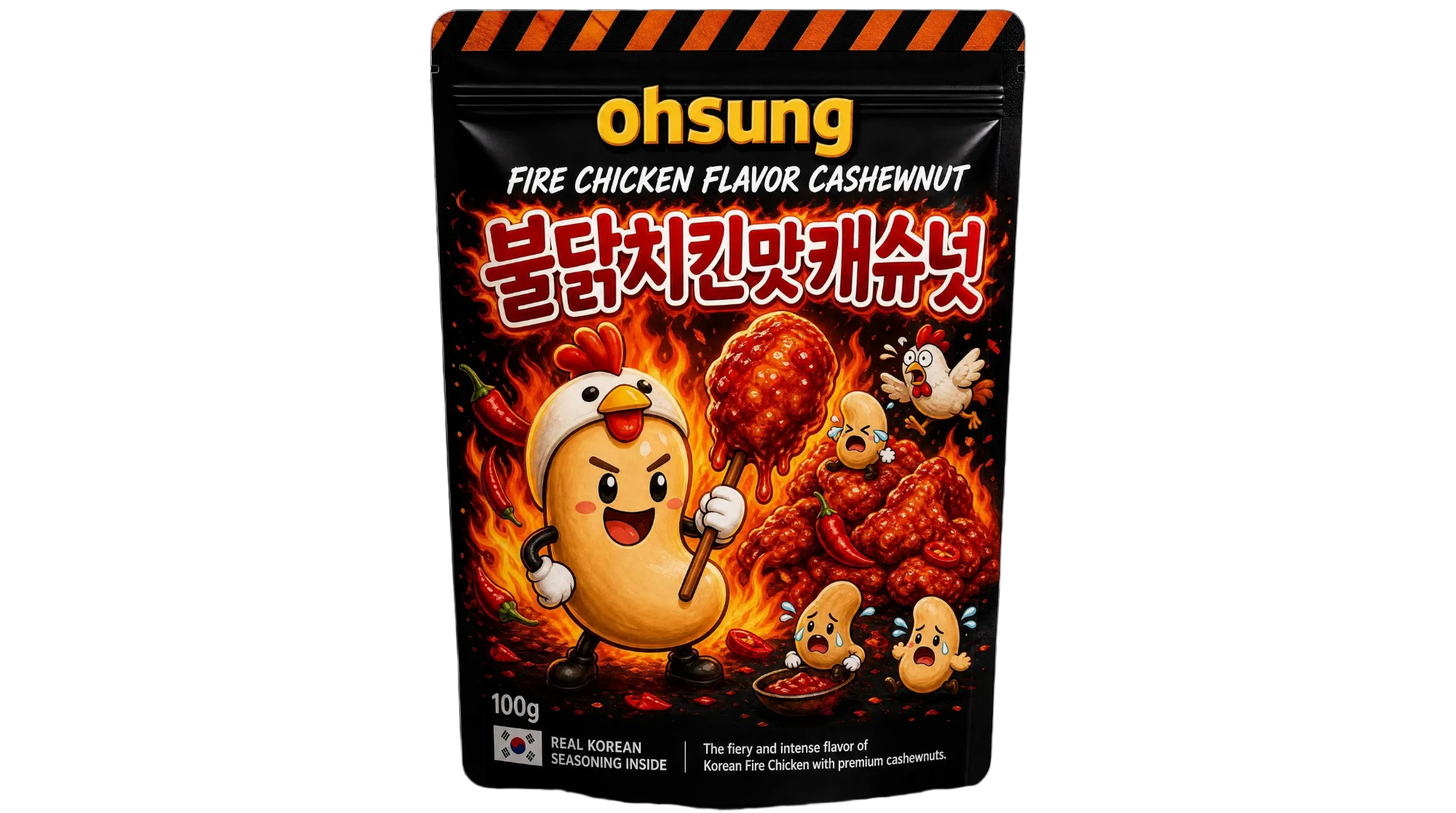 OHSUNG Fire Chicken Flavor Cashewnut
